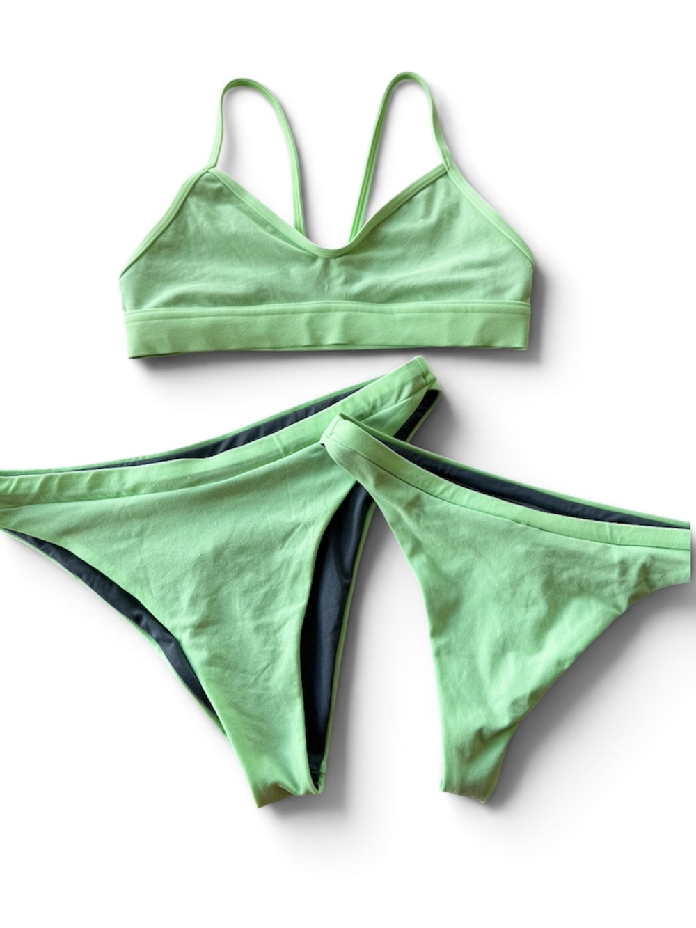 Jolyn 3 Piece Bikini Set Annie Medium Holland Large Mara Small in Mint